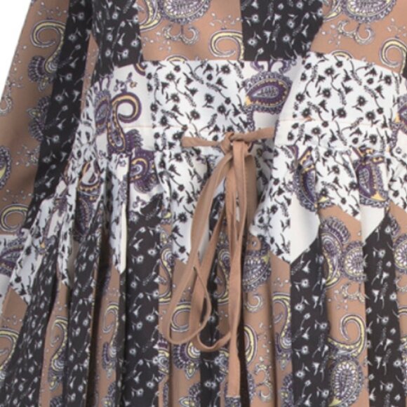 NANCY YANG Tie Waist Midi Dress - Picture 3 of 3